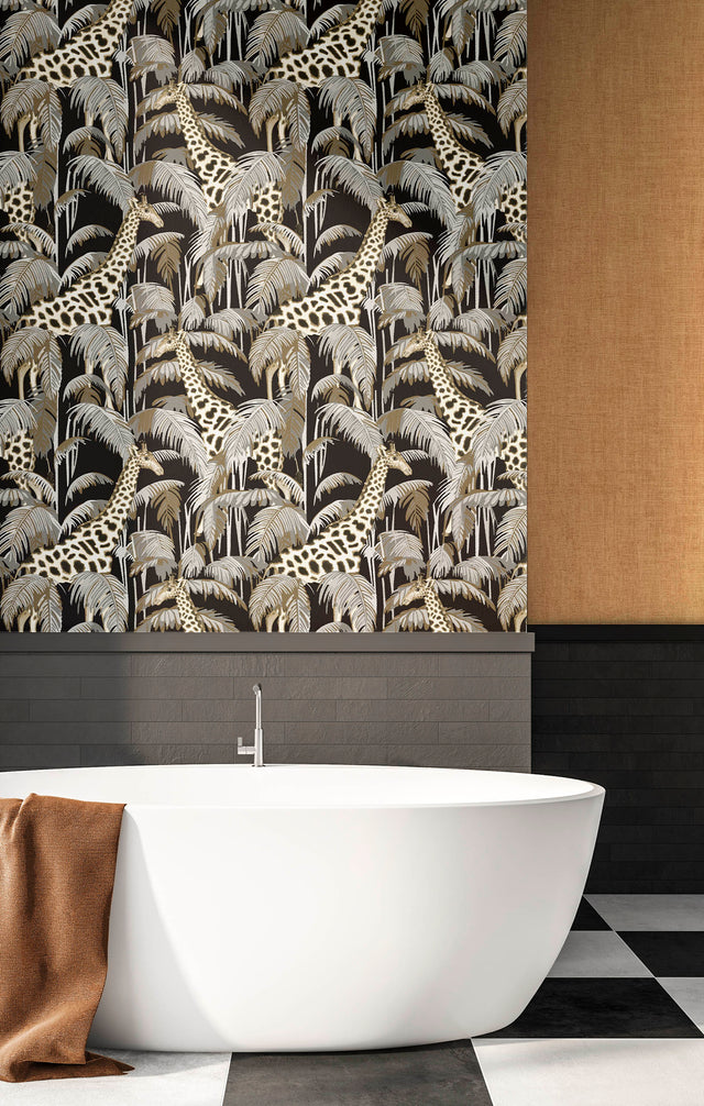 Tapeta Parato Botany House Giraffe 15529