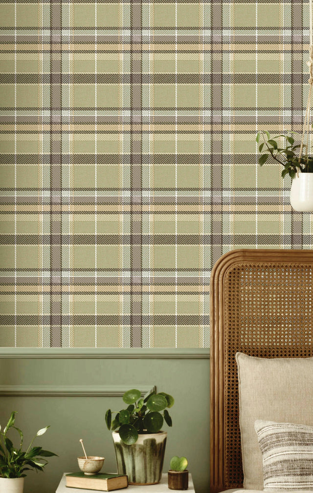 Tapeta Parato Botany House Tartan 15575