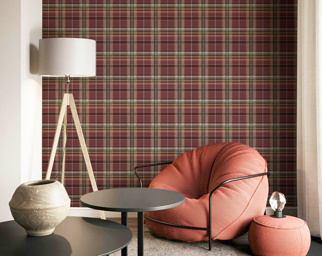 Tapeta Parato Botany House Tartan 15578