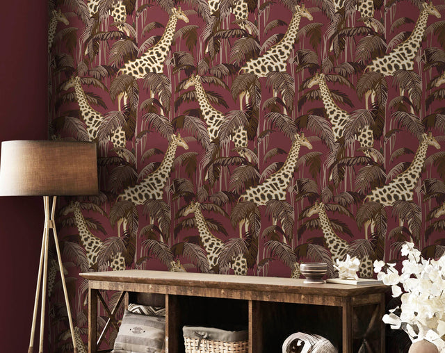 Tapeta Parato Botany House Giraffe 15528