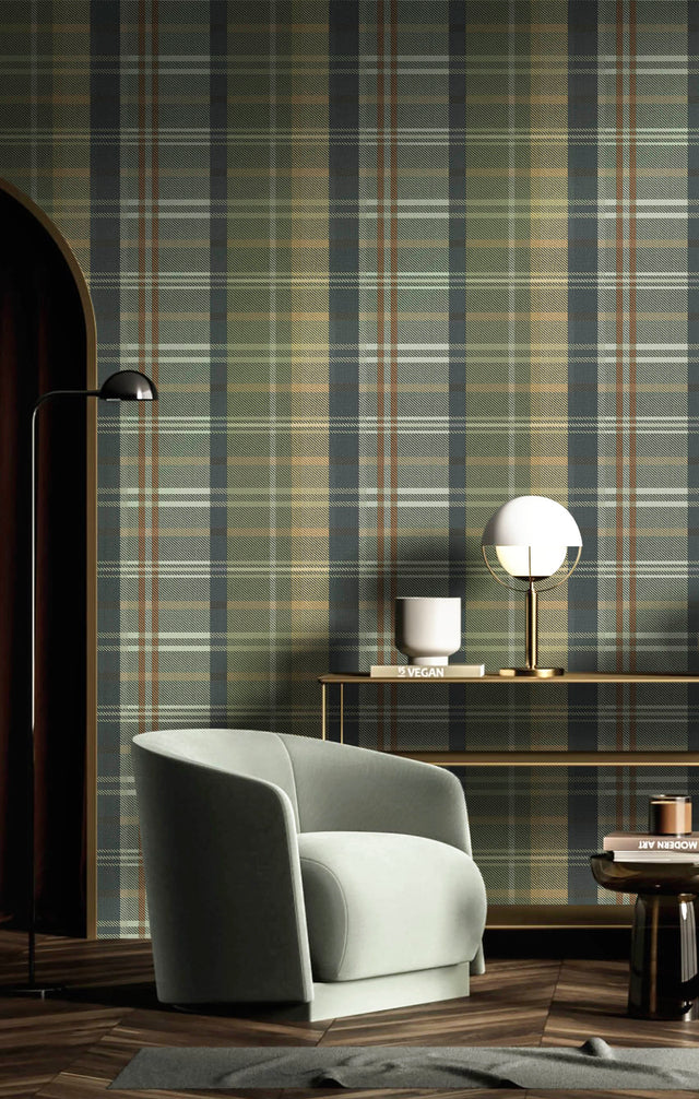 Tapeta Parato Botany House Scozzese 15565