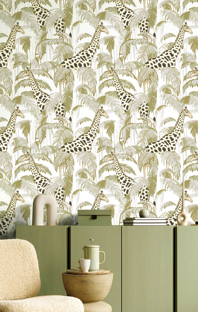 Tapeta Parato Botany House Giraffe 15527